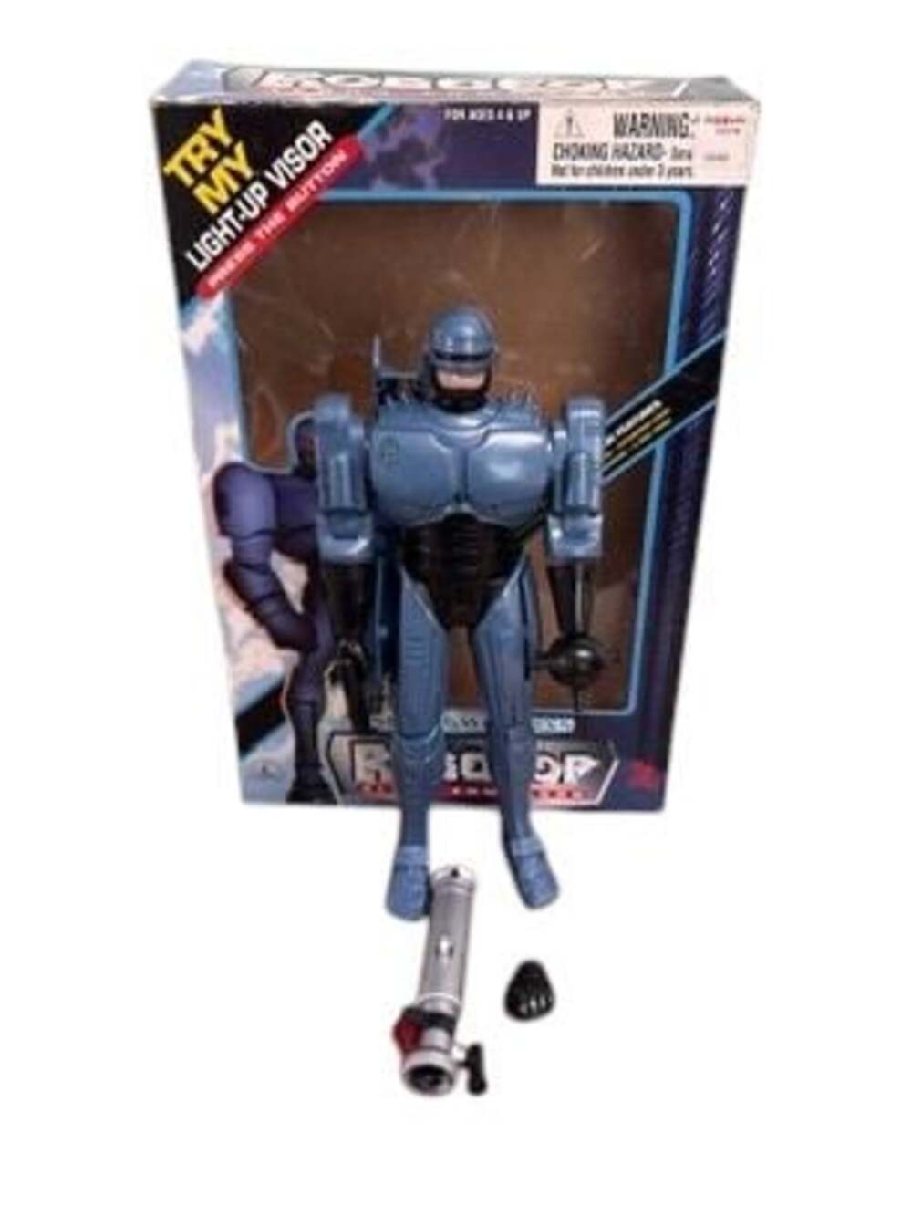 Vintage 1998 Toy Island RoboCop Alpha Commando Talking Action Figure